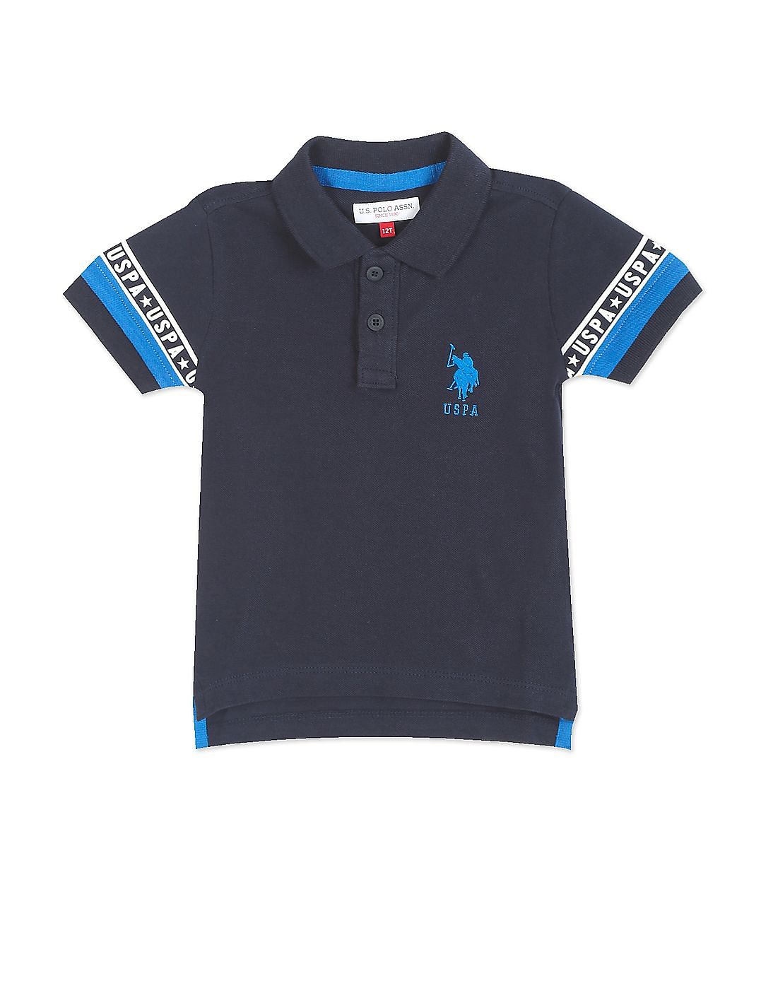 Buy U.S. Polo Assn. Kids Pique Solid Polo Shirt - NNNOW.com