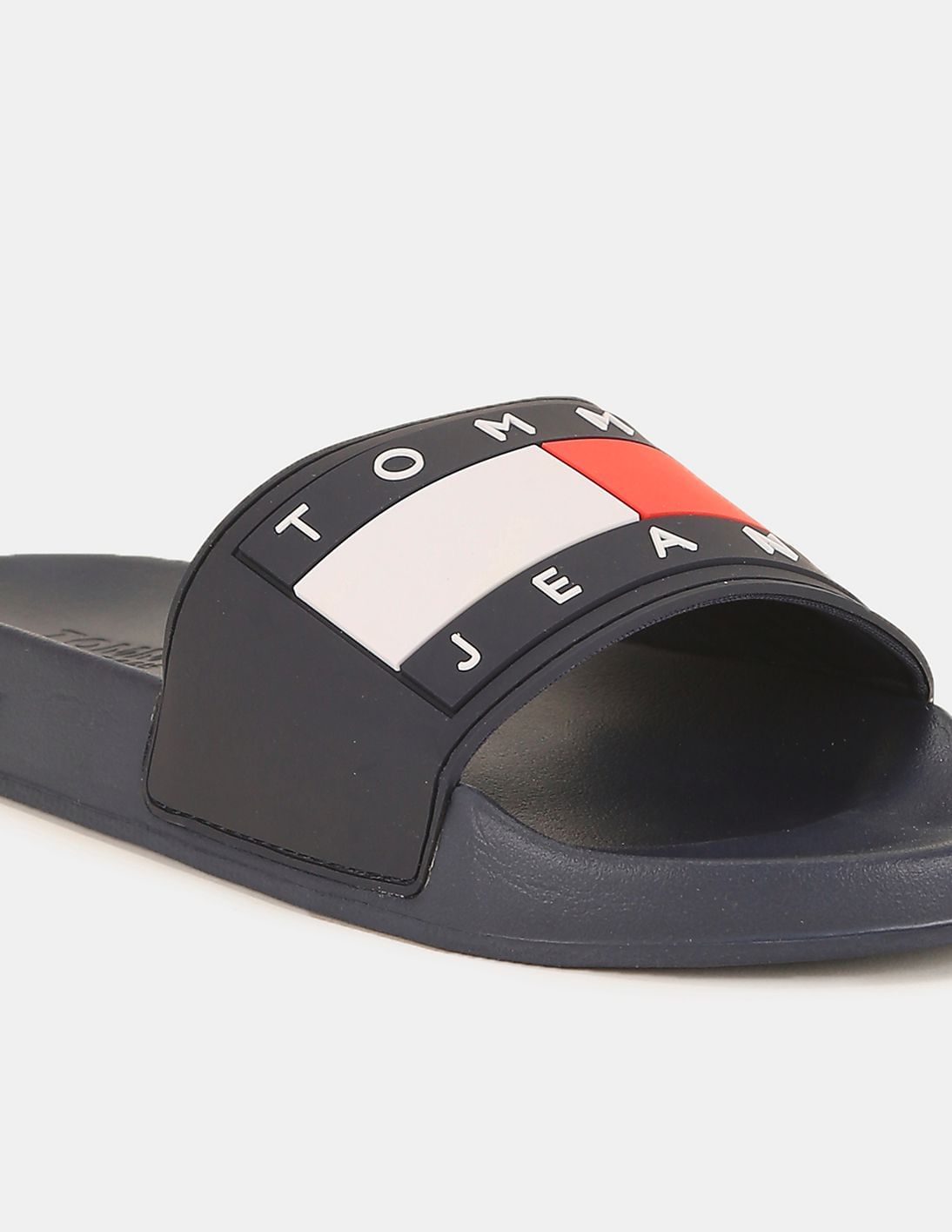 tommy hilfiger flag pool slides women's