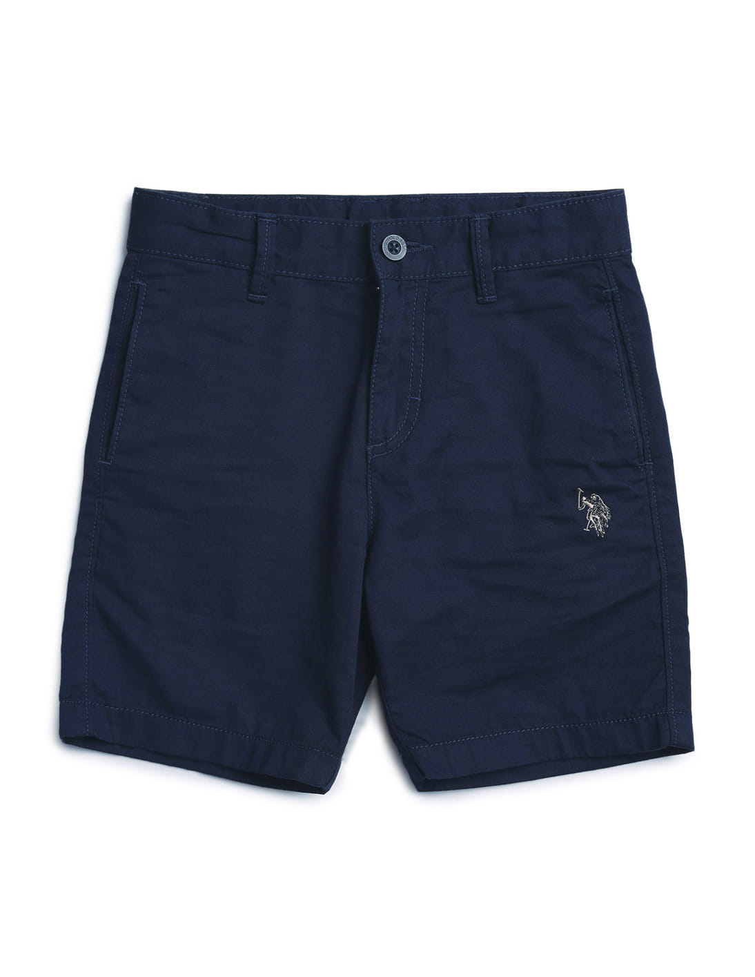 Buy Polo Kids Boys Solid Regular Fit Shorts