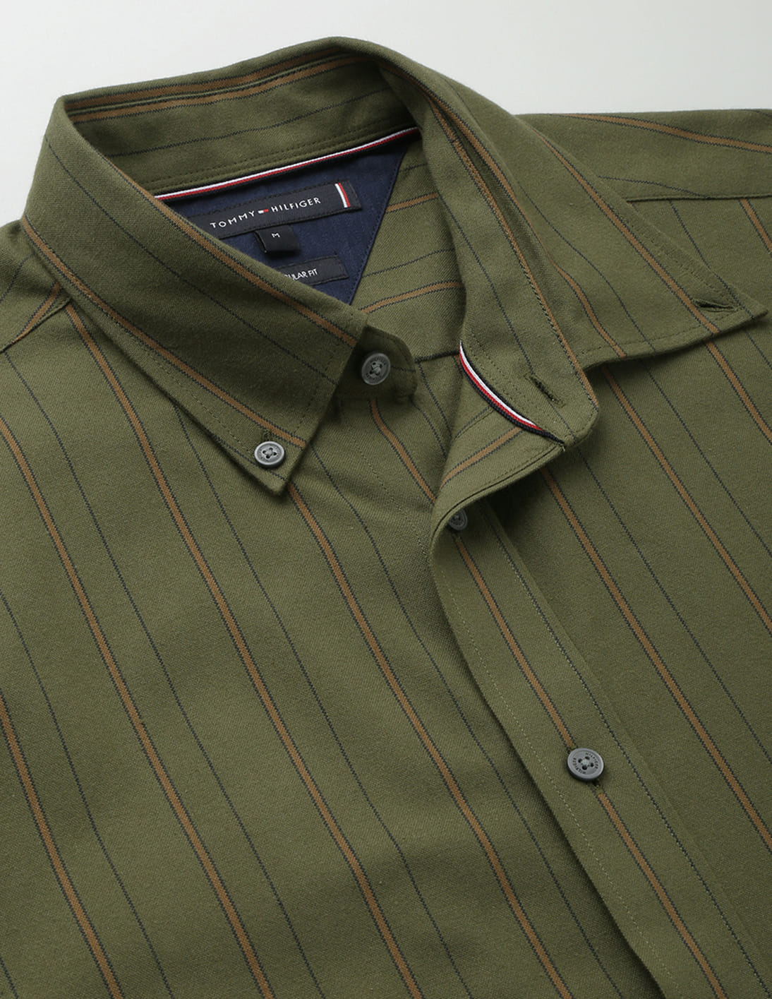 Buy Tommy Hilfiger Vertical Stripe Cotton Shirt - NNNOW.com