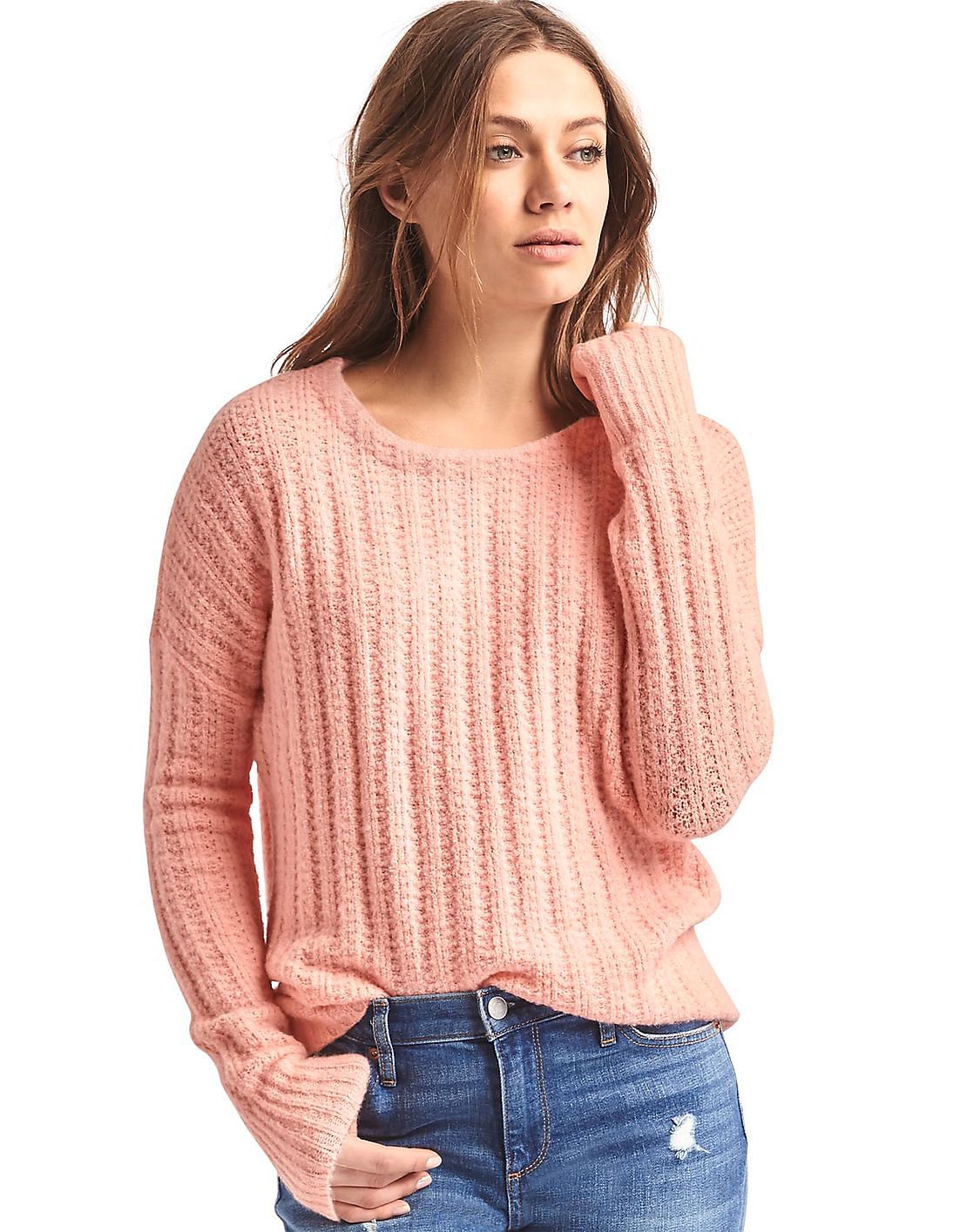 gap hot pink sweater