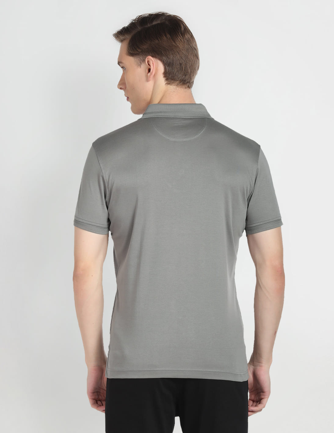 Buy Arrow Mercerised Cotton Solid Polo Shirt - NNNOW.com