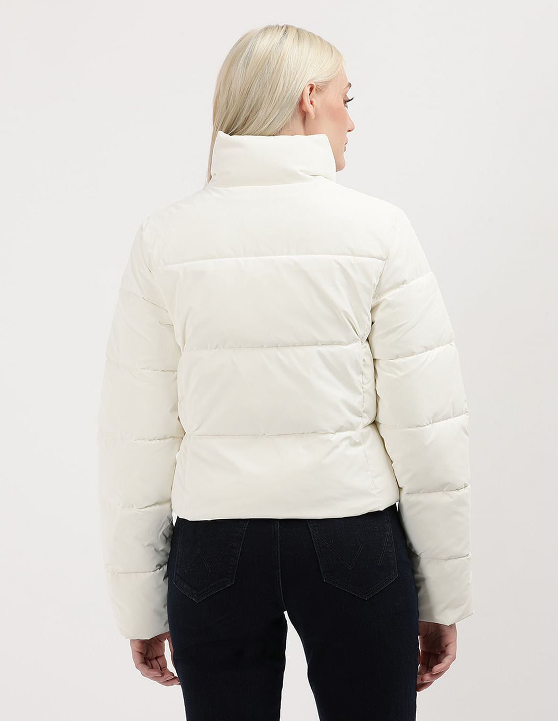 Buy Calvin Klein Soft Touch Fitted Puffer Jacket - NNNOW.com