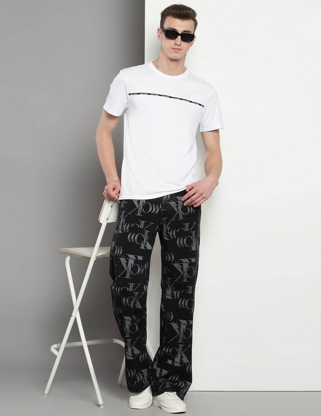 Buy Calvin Klein Recycled Cotton 90s Straight Fit Jeans - NNNOW.com Buy Calvin Klein Recycled Cotton 90s Straight Fit Jeans - NNNOW.com