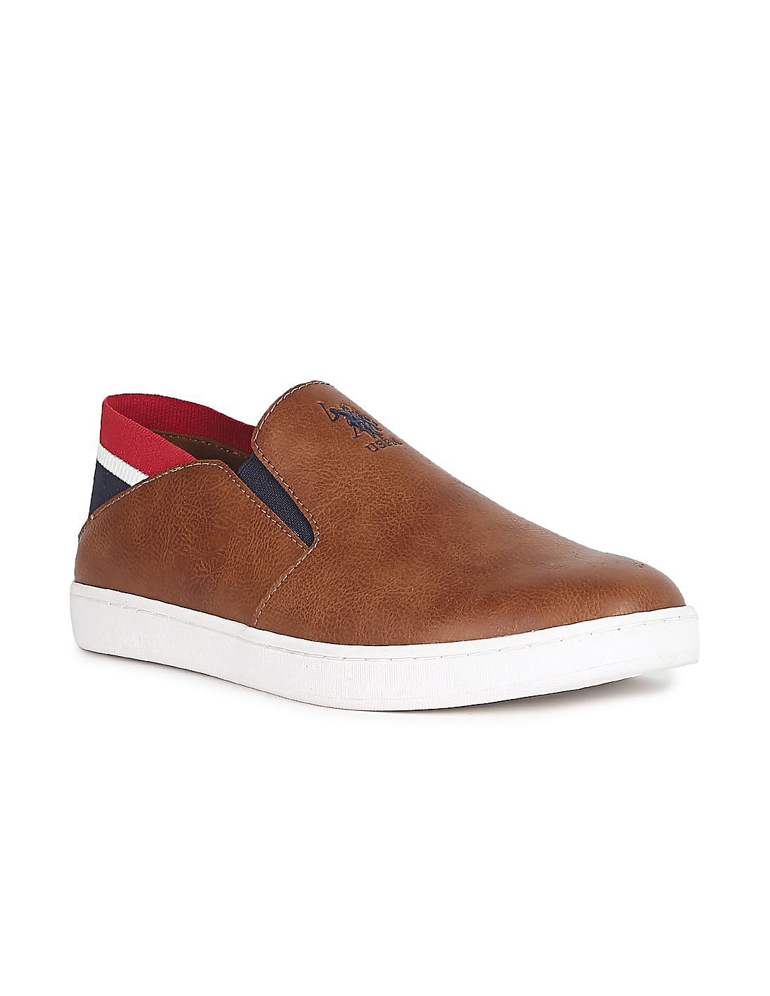 Buy U.S. Polo Assn. Round Toe Solid Quebec Slip On Shoes - NNNOW.com