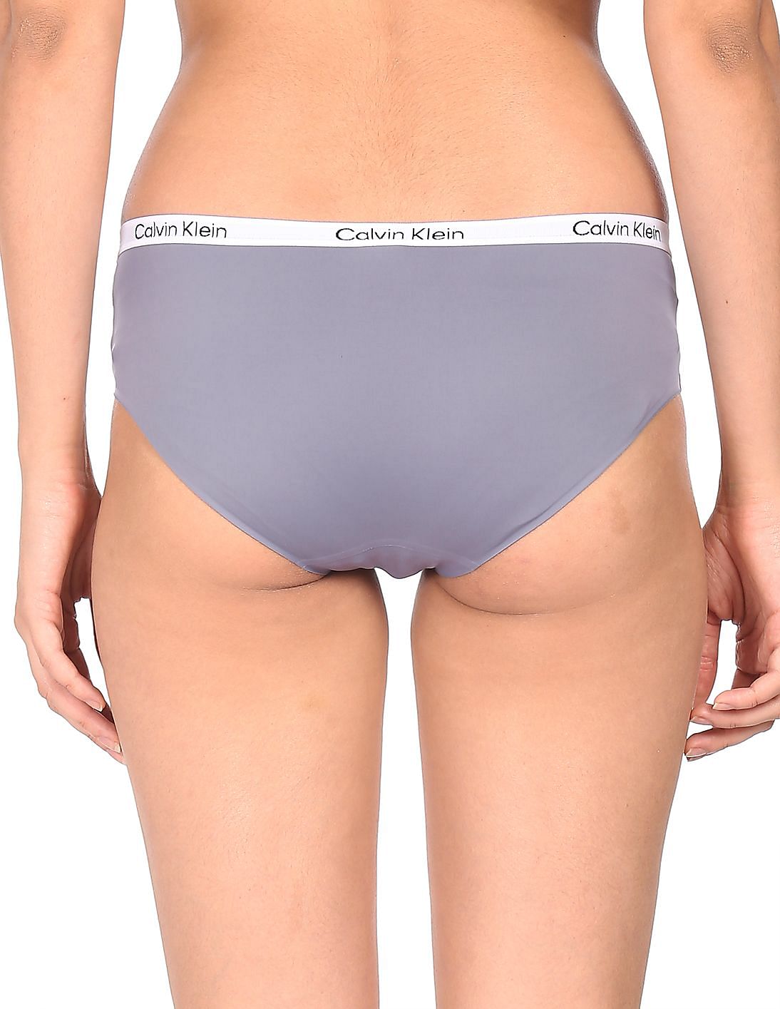Buy Calvin Klein Underwear Women Lilac Mid Rise Solid Hipster