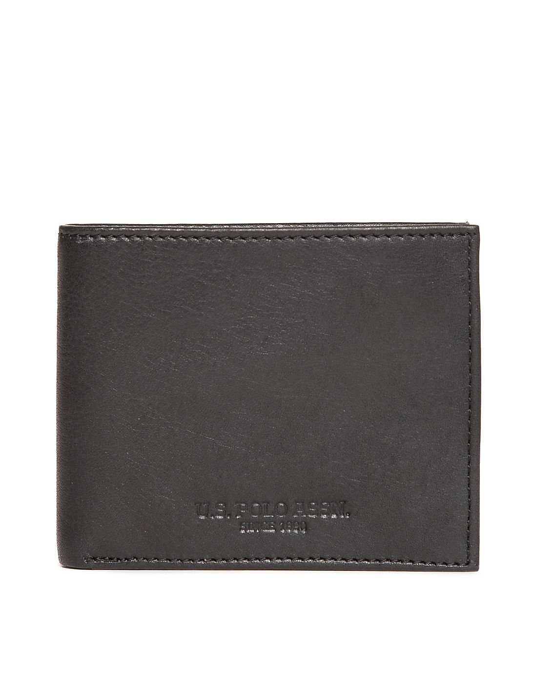 Buy U.S. Polo Assn. Men Bi-Fold Leather Wallet - NNNOW.com