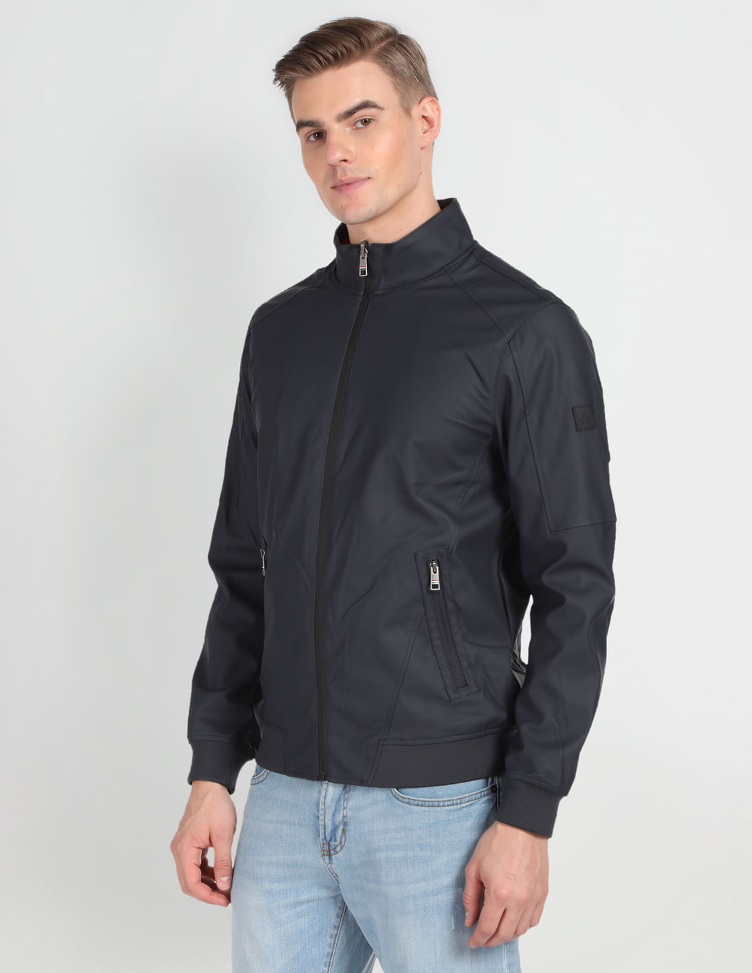 Buy Arrow Sports High Neck Reversible Jacket - NNNOW.com