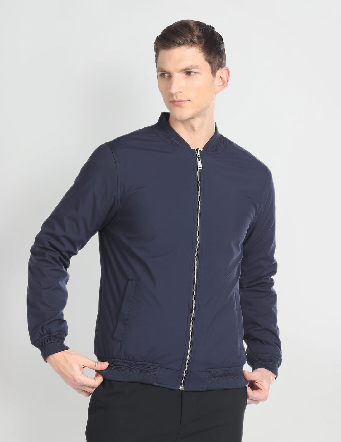 Buy Arrow Sports Reversible Bomber Jacket - NNNOW.com