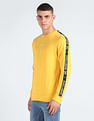 Flying Machine Crew Neck Brand Tape Sweatshirt