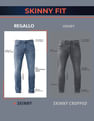 U.S. Polo Assn. Denim Co. Regallo Skinny Fit Blue Jeans