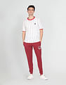 U.S. Polo Assn. Denim Co. Drawstring Waist Solid Track Pants