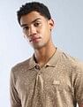 Flying Machine Floral Printed Essentials Polo Shirt