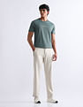 USPA Active Solid Slim Fit T-Shirt