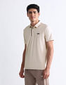 USPA Active Solid Slim Fit Polo Shirt