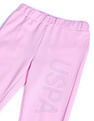 U.S. Polo Assn. Kids Girls Embellished Regular Fit Joggers