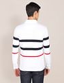 U.S. Polo Assn. Long Sleeve Horizontal Stripe Polo Shirt