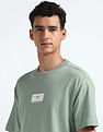 Flying Machine Crew Neck Relaxed Fit Logo T-Shirt