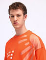 Flying Machine Oversized Fit Graphic Printed Sweatshirt