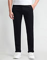 Arrow Sport Slim Fit Flat Front Trousers