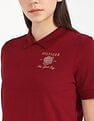 Tommy Hilfiger Embroidered Logo Regular-Fit Cotton Polo T-Shirt