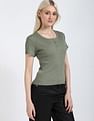 Tommy Hilfiger Texture Slim-Fit Cotton T-Shirt