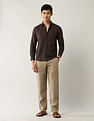 Arrow Sport Slim Fit Pure Linen Shirt