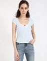 Tommy Hilfiger Slim-Fit Cotton Round Neck Top