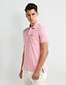 Arrow Sport Textured pattern Regular Polo Shirt