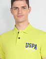 U.S. Polo Assn. Denim Co. Cotton Solid Polo Shirt