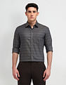 Arrow Italian Elegance Striped Slim Fit Shirt