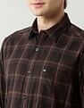 Arrow Sport Grid Tattersall Checked Dobby Shirt