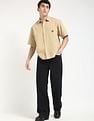 Tommy Hilfiger Solid Oversize-Fit Cotton Shirt