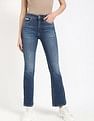 Calvin Klein Jeans Womens Whiskered Skinny Fit Jeans