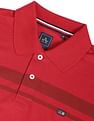 Arrow Sports Tonal Stripe Cotton Polo Shirt
