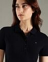 Tommy Hilfiger Cotton Polo Collar T-Shirt Dress