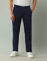 Arrow Sport Regular Fit Dobby Weave Trousers