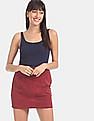 GAP Blue Scoop Neck Cotton Stretch Tank Top