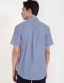 Tommy Hilfiger Checks Regular-Fit Poplin Woven Shirt