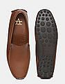 Arrow Square Toe Textured Harrison Loafers