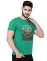 AD by Arvind Crew Neck Graphic Print T-Shirt