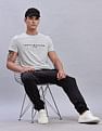 Tommy Hilfiger Mens Grey Logo T-Shirt