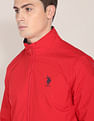 U.S. Polo Assn. High Neck Raglan Sleeve Reversible Jacket