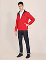 U.S. Polo Assn. High Neck Raglan Sleeve Reversible Jacket