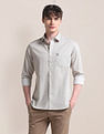 U.S. Polo Assn. Cutaway Collar Cotton Shirt
