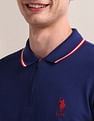 U.S. Polo Assn. Pure Cotton Solid Polo Shirt