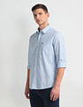Arrow Sports Micro Check Slim Fit Shirt