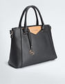 U.S. Polo Assn. Women Contrast Panel Structured Handbag