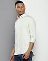 Calvin Klein Cutaway Collar Solid Shirt