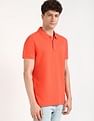 Tommy Hilfiger Solid Slim-Fit Cotton Polo Shirt